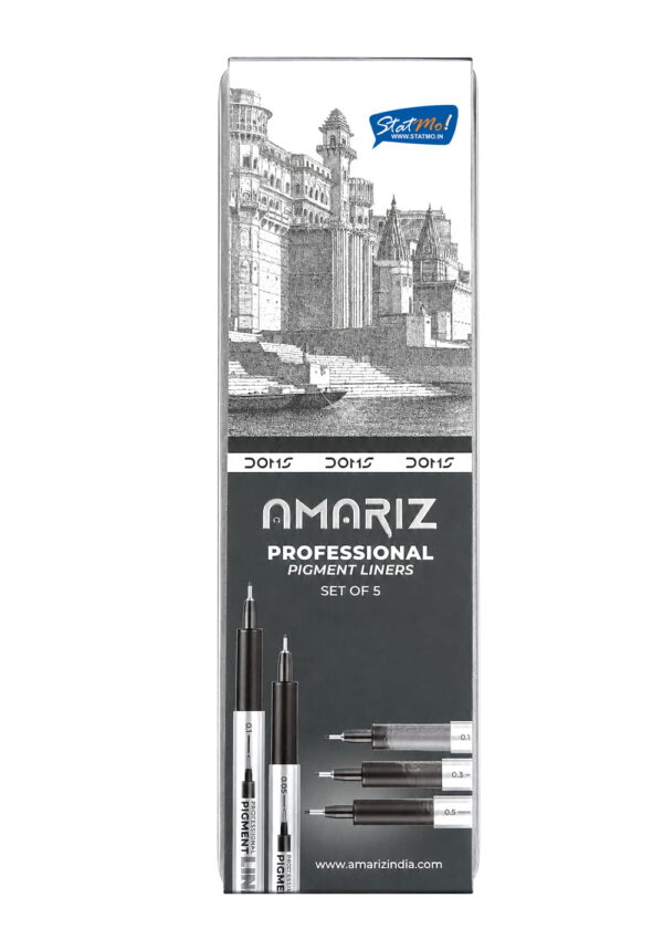 Doms Amariz Professional Pigment Liners by Statmo.in