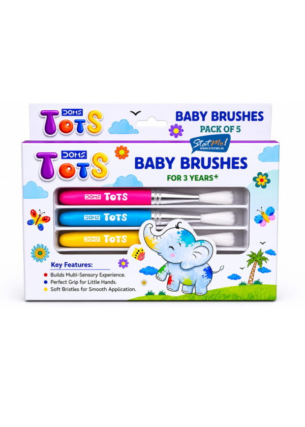 Doms Tots Baby Brushes Panting by StatMo.in
