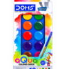 Doms Water Colour Cakes12 Shades Assorted by StatMo.in