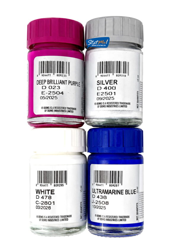 Doms Acrylic Colours 15ml by StatMo.in