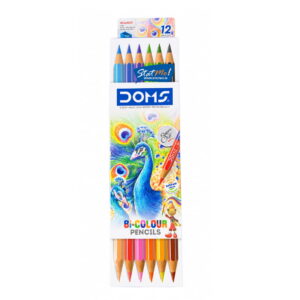 Doms Bi Colour Pencils 12 Shades by StatMo.in