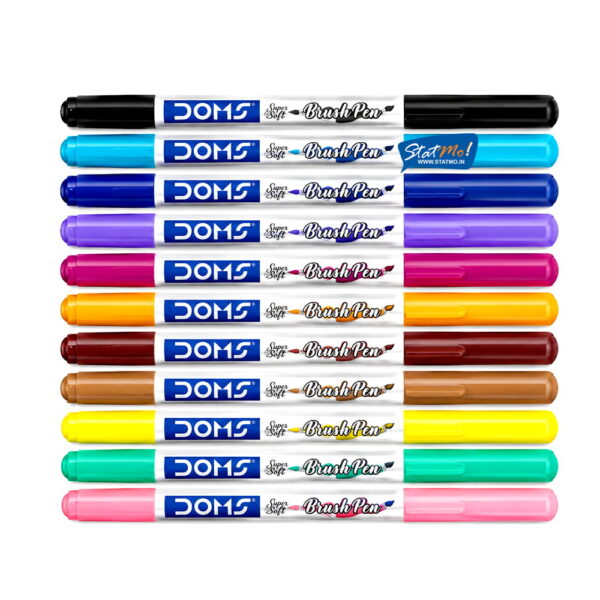 Doms Brush Pens Colour 26 Shades by StatMo.in