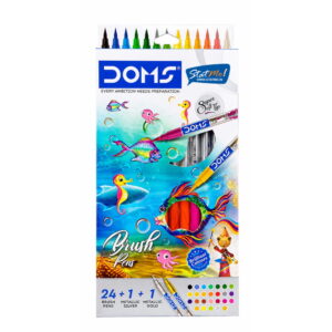 Doms Brush Pens Colour 26 Shades by StatMo.in