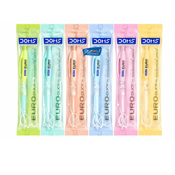 Doms Euro Click Mechanical Pencils 0.7mm by StatMo.in