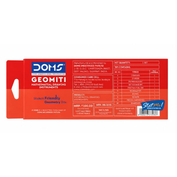 Doms Geomiti Mathematical Drawing Instruments by StatMo.in