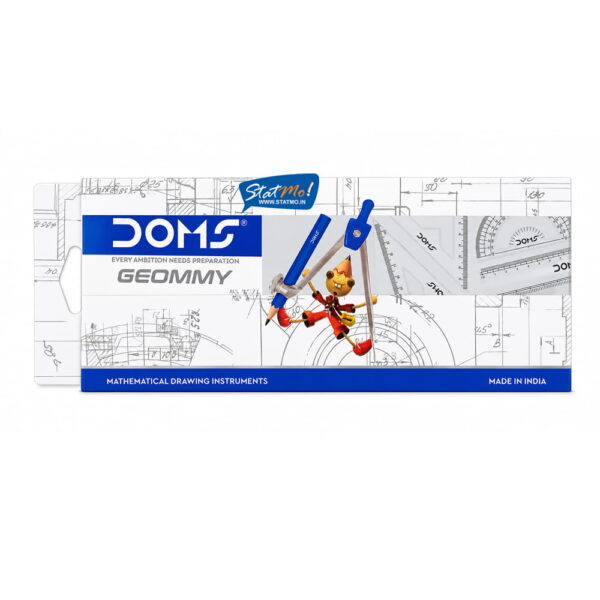 Doms Geommy Mathematical Drawing Instruments by StatMo.in