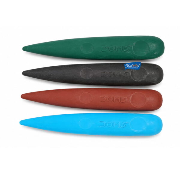 Doms Grip Pop Plastic Crayons 12 Shades by StatMo.in