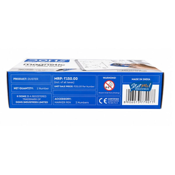 Doms Magnetic White Board Duster by StatMo.in