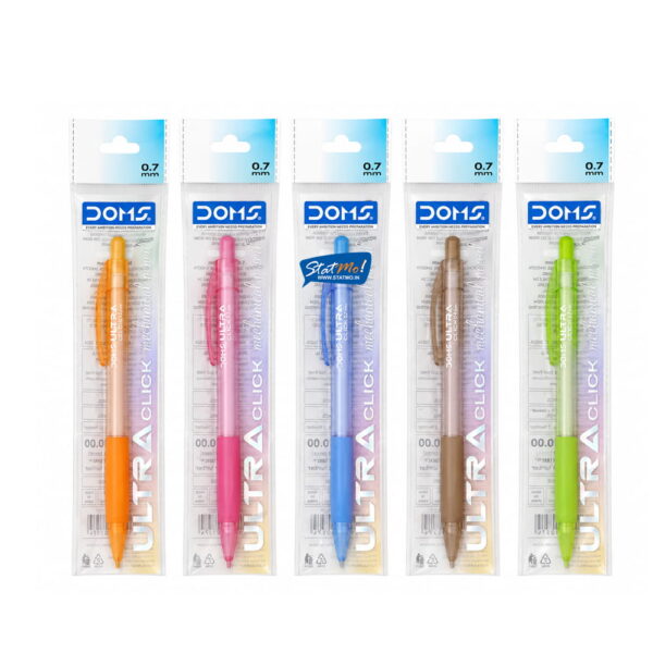Doms Ultra Click Mechanical Pencils by StatMo.in
