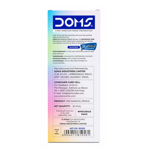 Doms Ultra Click Mechanical Pencils by StatMo.in