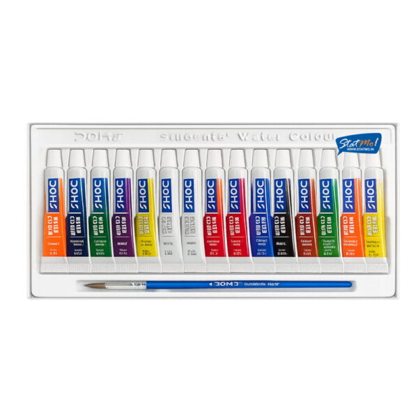 Doms Water Colour Tubes 14 Shades by StatMo.in