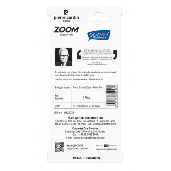 Pierre Cardin Zoom Roller Pen by StatMo.in