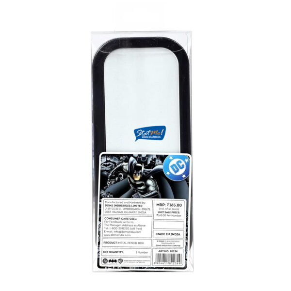 Doms Batman Car Metal Pencil Box by StatMo.in