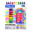 Doms Premium Chisel Tip Marker 10 Shades by StatMo.in