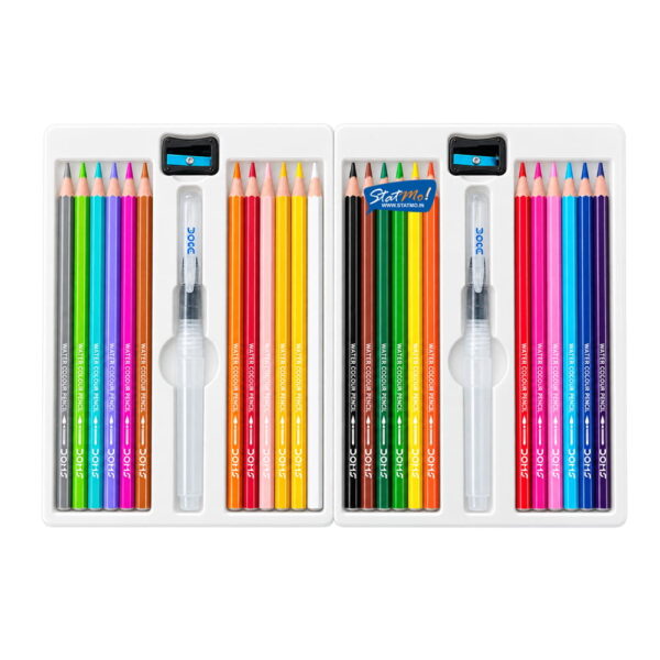 Doms Water Colour Pencils 24 Shades by StatMo.in