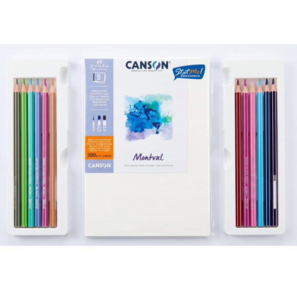Doms Water Colour Pencils 24 Shades by StatMo.in