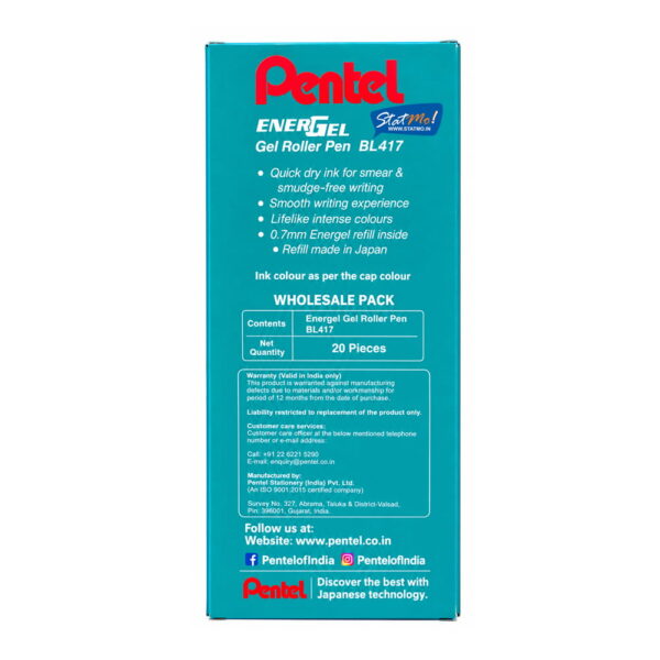 Pentel Energel Roller Pen by StatMo.in