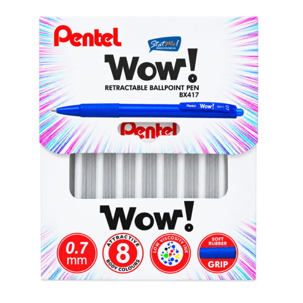 Pentel Wow Retractable Ballpoint Pens by StatMo.in